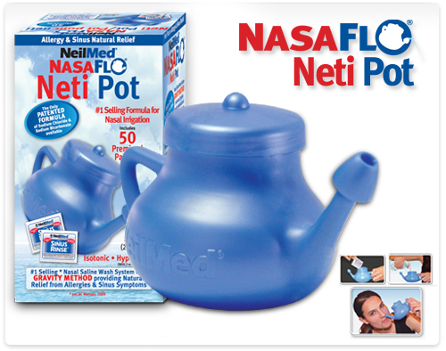 Free NeilMed NasaFlo Neti Pot for Facebook fans