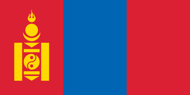 Mongolia Flag Mongolia Flag