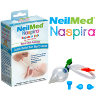 Neilmed Naspira Oral Suction Nasal Aspirator For Babies and Kids - 1 ea 