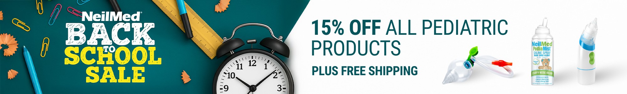 Back To School Sale Banner