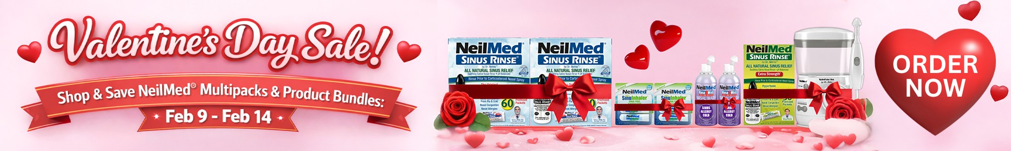 Valentines Day Sale Banner