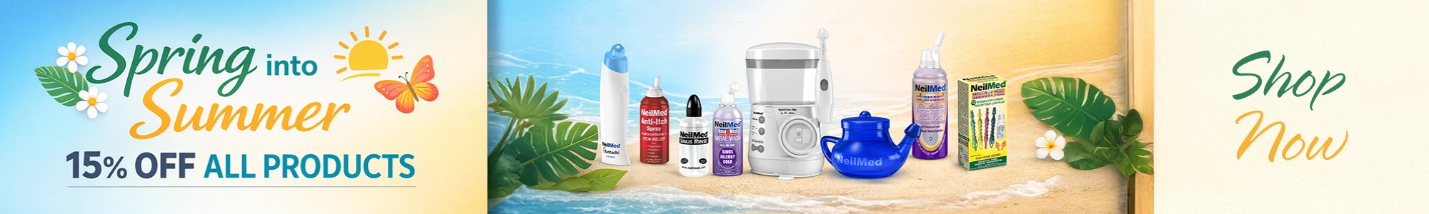 Spring into Summer 2026 - Web Banner