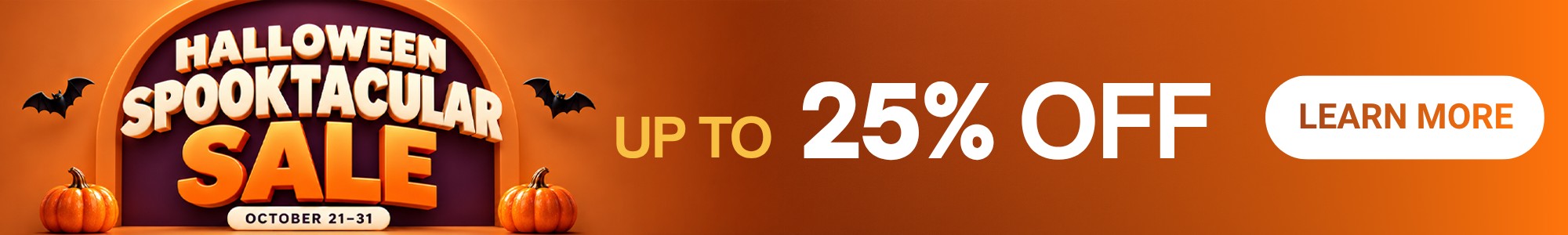 Halloween Sale Oct 2026